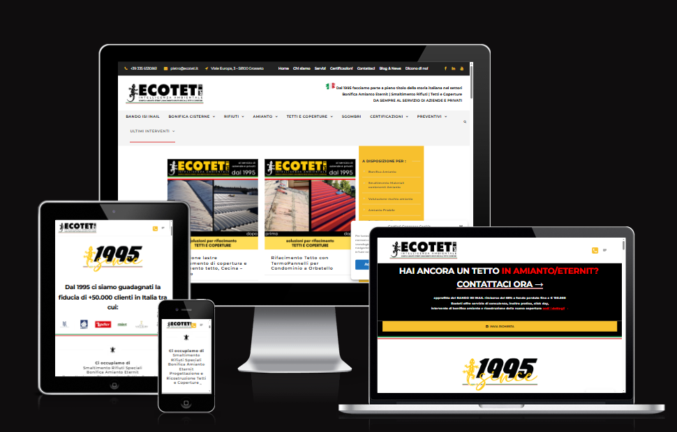 Realizzazione Sito Web Aziendale per Hotel San Lino - Agenzia Web Vulcano Comunicazione