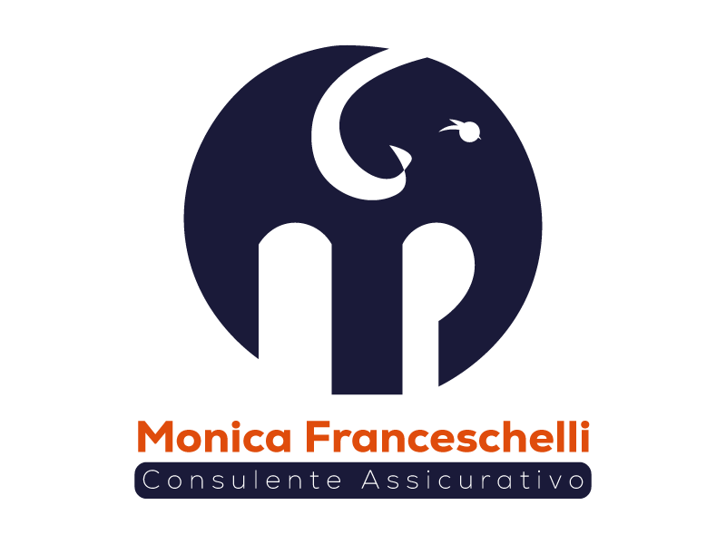 Scopri il progetto di Vulcano Comunicazione per la realizzazione del logo e dell’immagine coordinata di Monica Franceschelli, consulente assicurativo. Un marchio elegante e simbolico, che unisce la forza dell’elefante alla M iniziale del nome, per rappresentare affidabilità, memoria e fiducia.