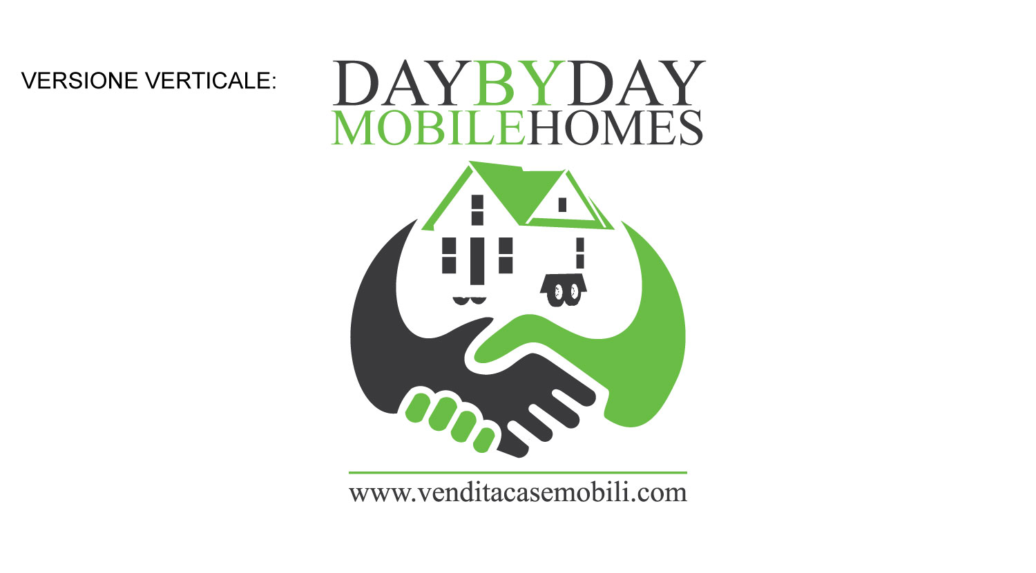 Realizzazione logo per Vendita Case Mobili DaybyDay a cura dello Studio Grafico e Agenzia Web di Grosseto - Vulcano Comunicazione