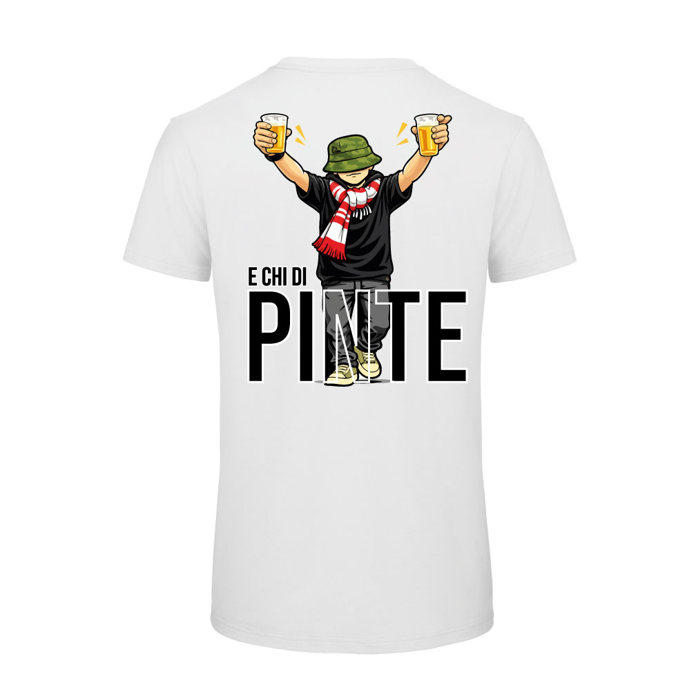 T-Shirt Leopoldo C'è chi Campa di Spinte e chi di Pinte