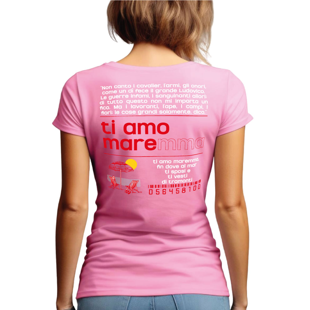 T-Shirt Ti Amo Maremma - immagine 8