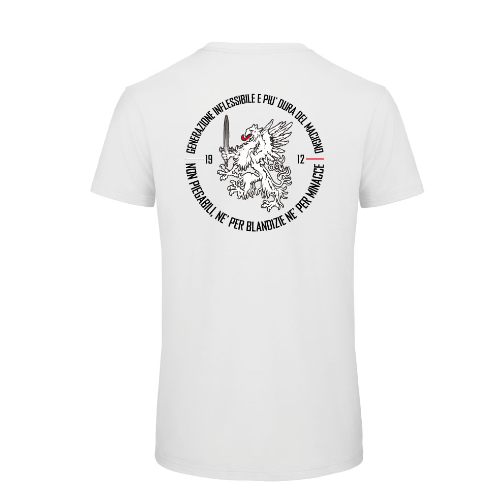 T-Shirt Generazione Inflessibile e più dura del macigno