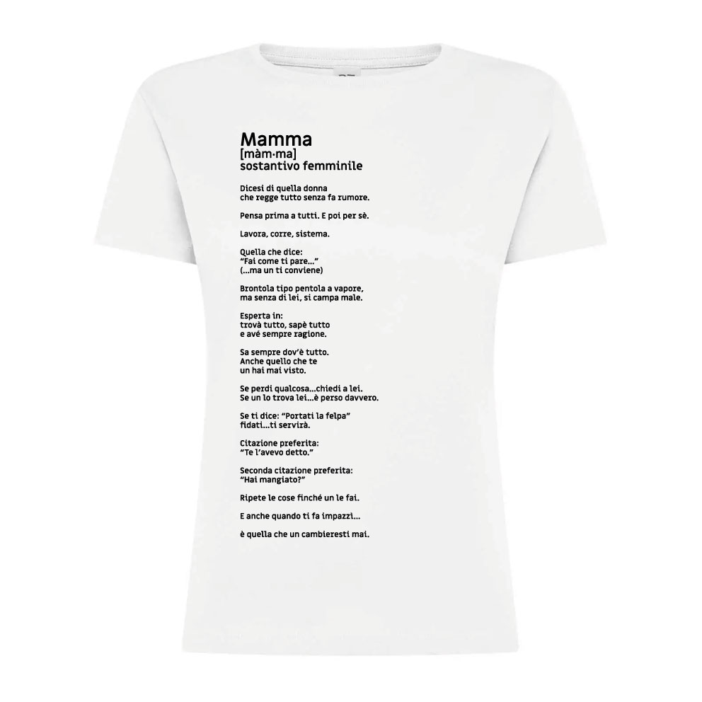 T shirt MAMMA