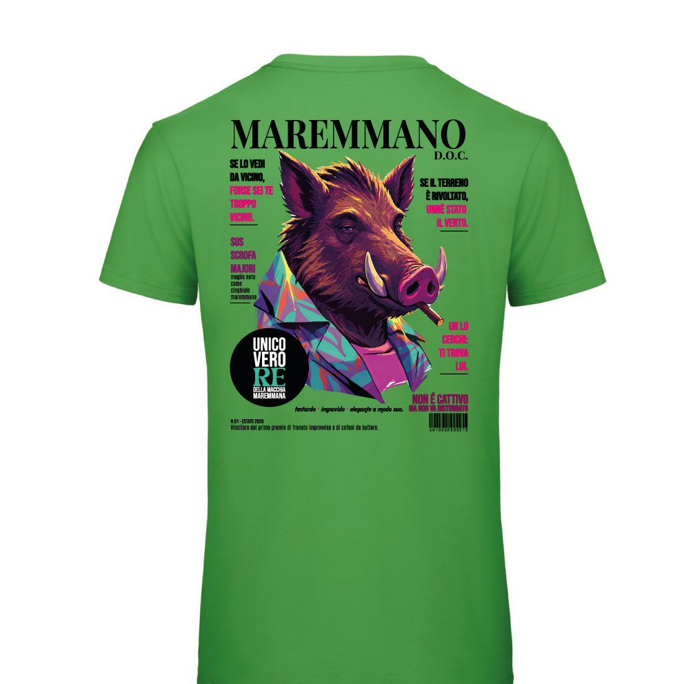 T-Shirt Cinghiale Maremmano D.O.C.